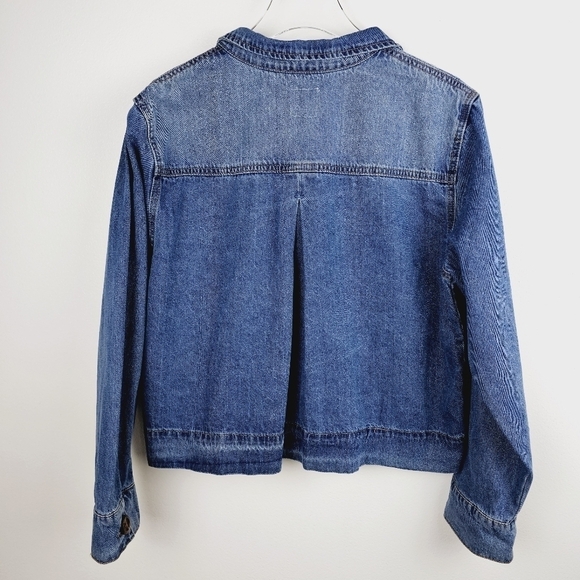 Kensie Denim Jean Jacket NWT, size Large - Picture 2 of 9